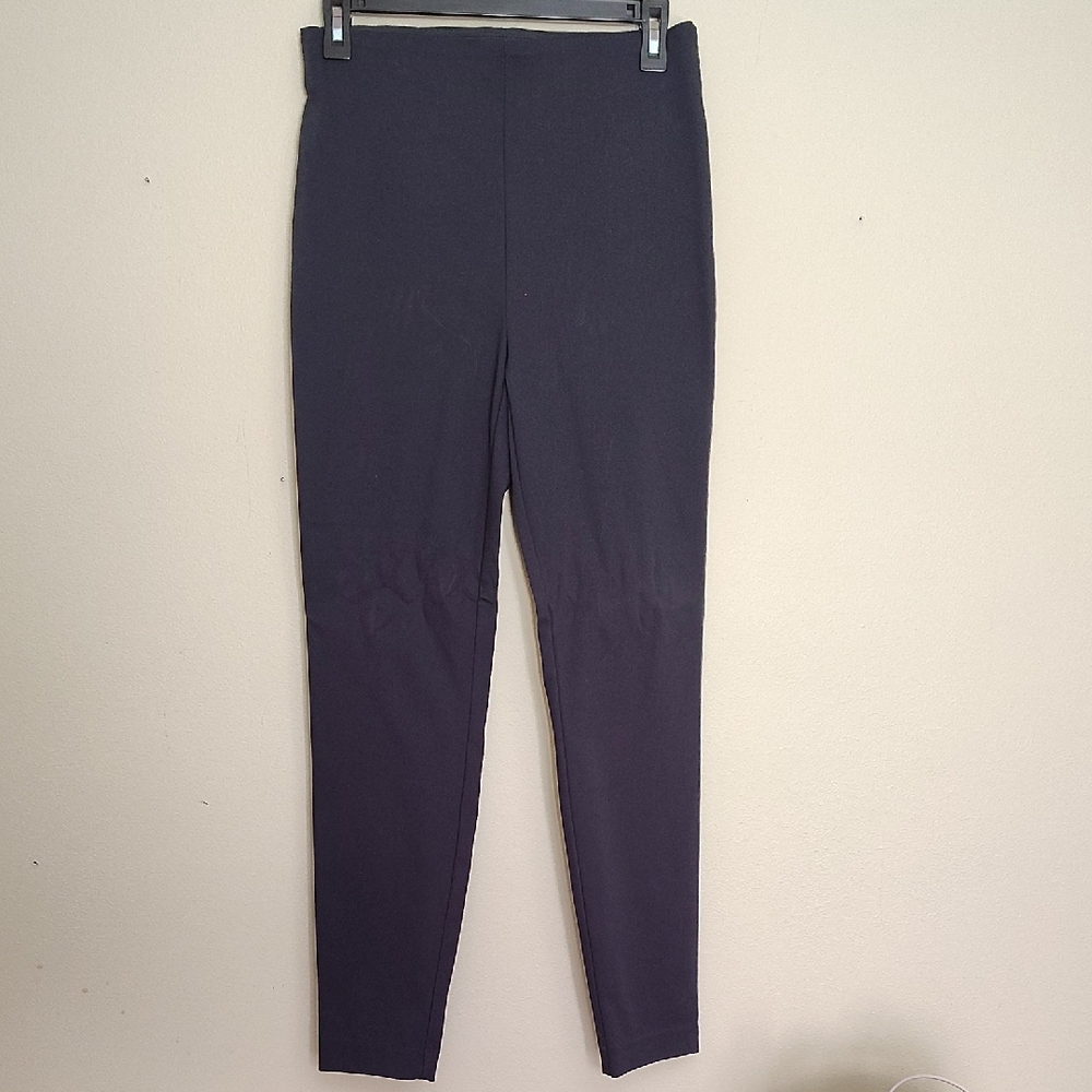 LOFT Charcoal Ribbed Leggings